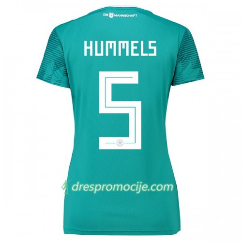 Njemačka Dres Hummels 5 Ženska Gostujući Svjetsko prvenstvo 2018 Njemačka Dres Hummels 5 Ženska Gostujući Svjetsko prvenstvo 2018